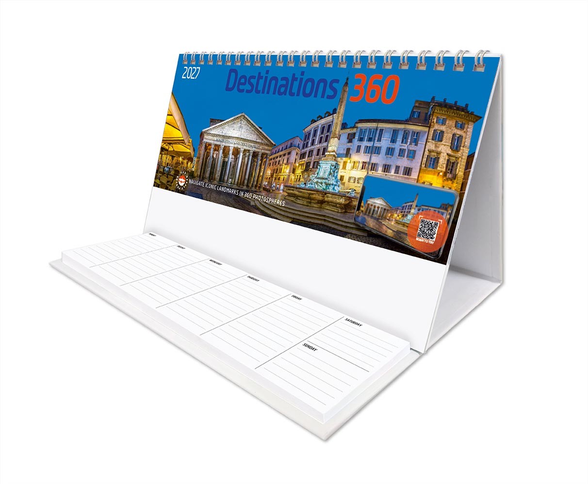 Destinations360 Task Station Desk Calendar