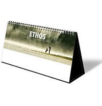 Ethos Premium Lined Easel Desk Calendar