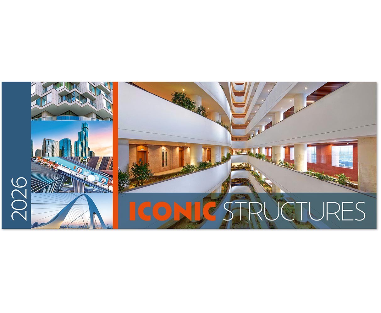 Iconic Structures Desk Calendar