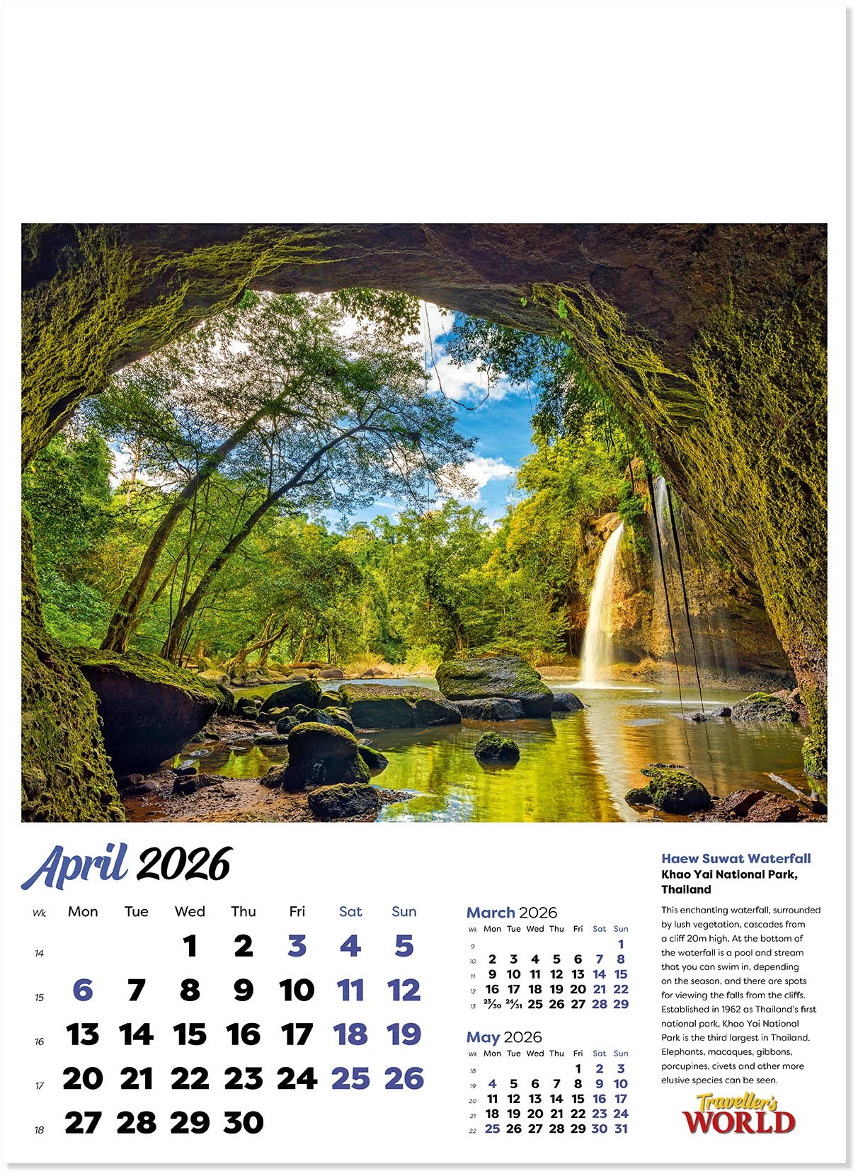 Traveller's World Calendar