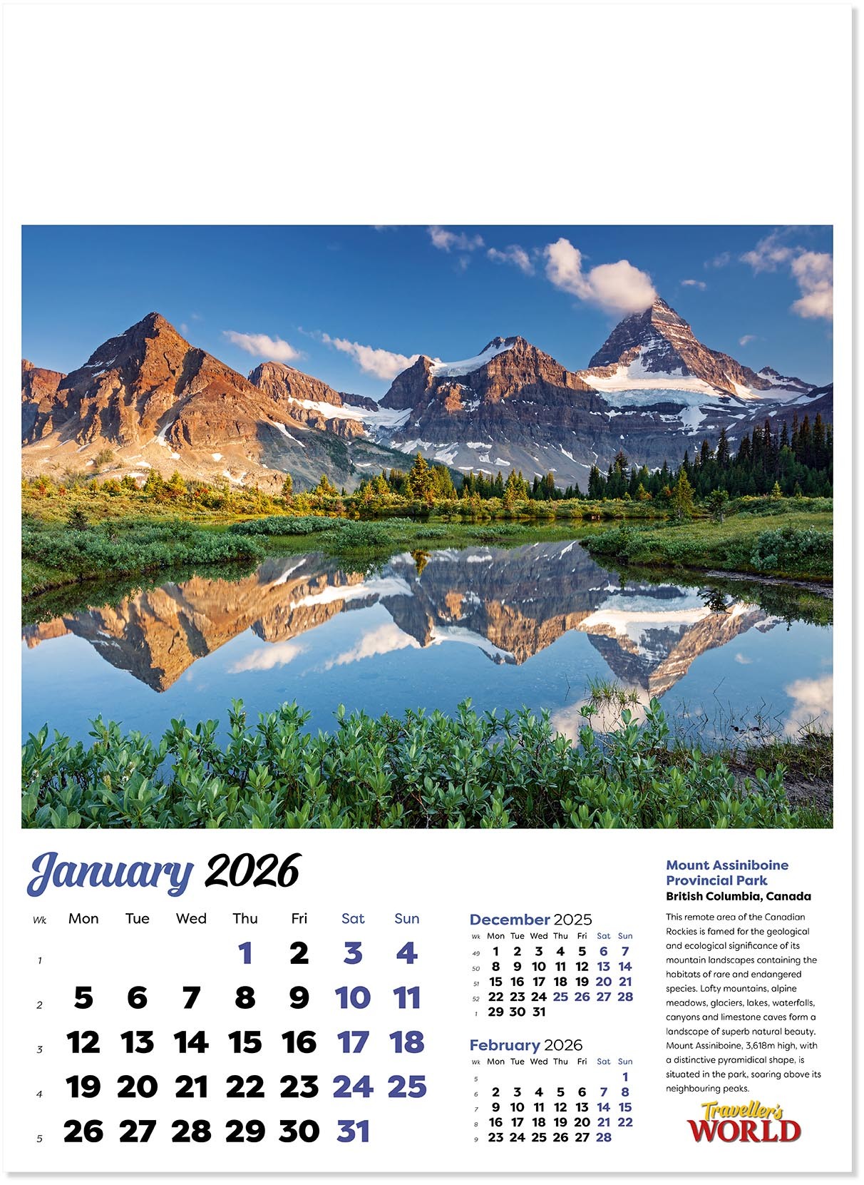 Traveller's World Calendar