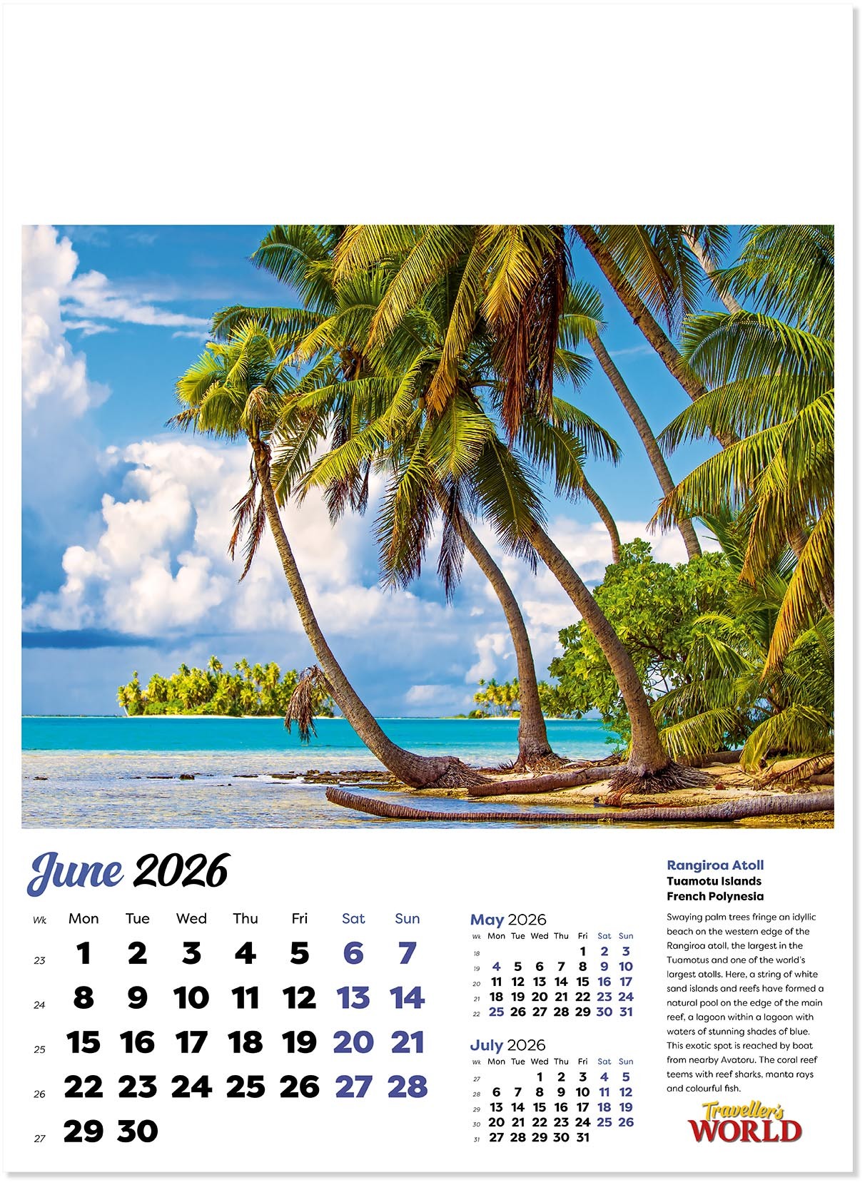 Traveller's World Calendar