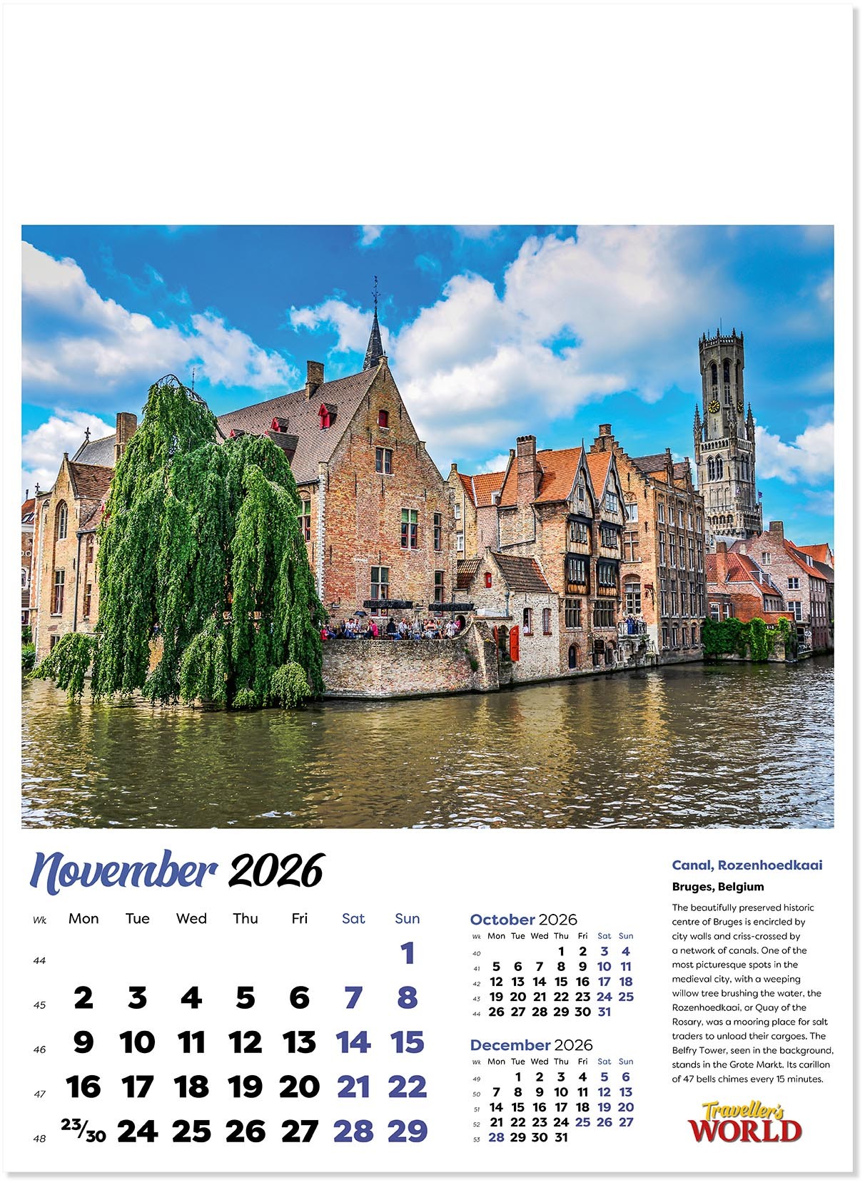 Traveller's World Calendar