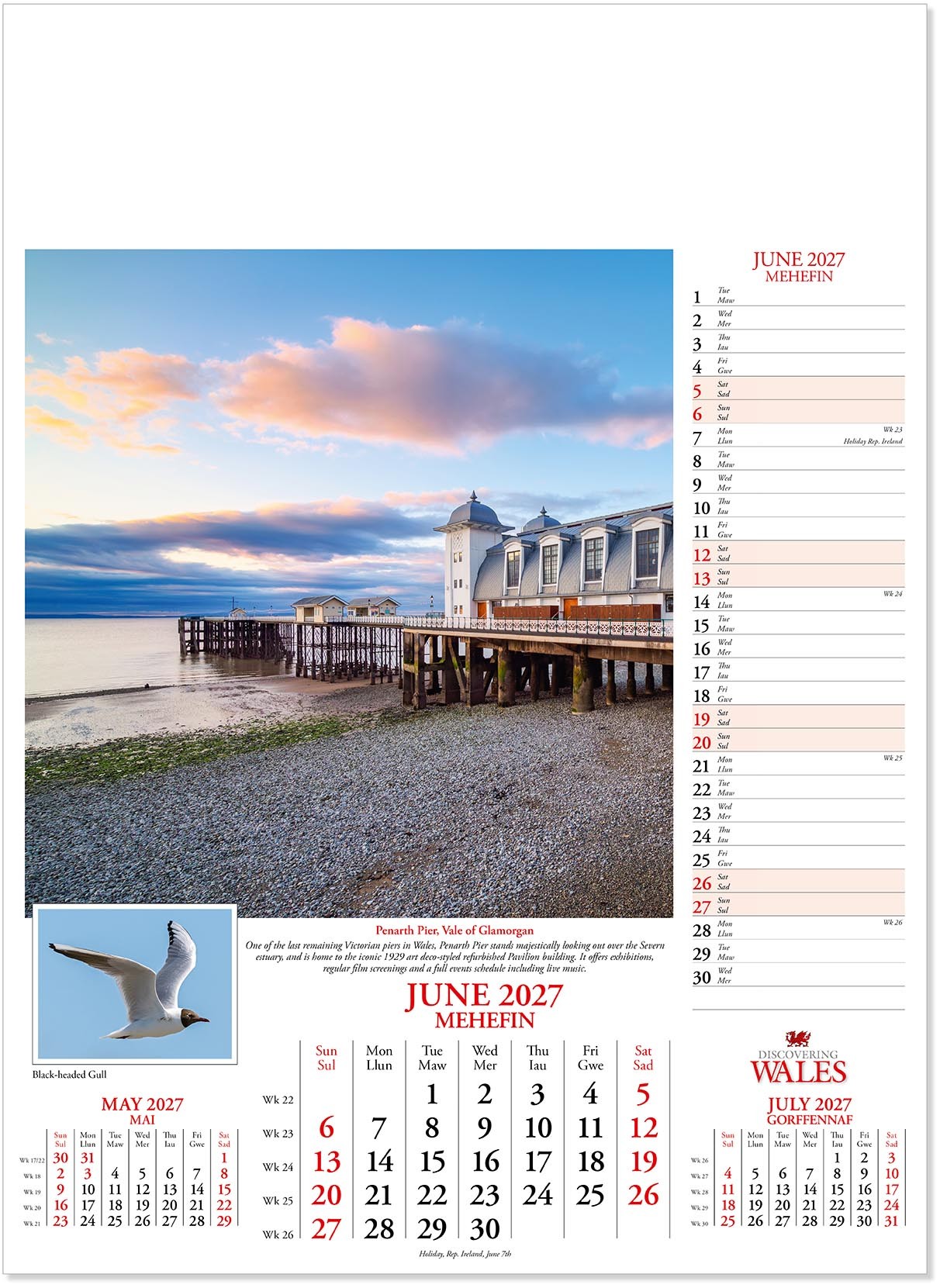 Discovering Wales Calendar
