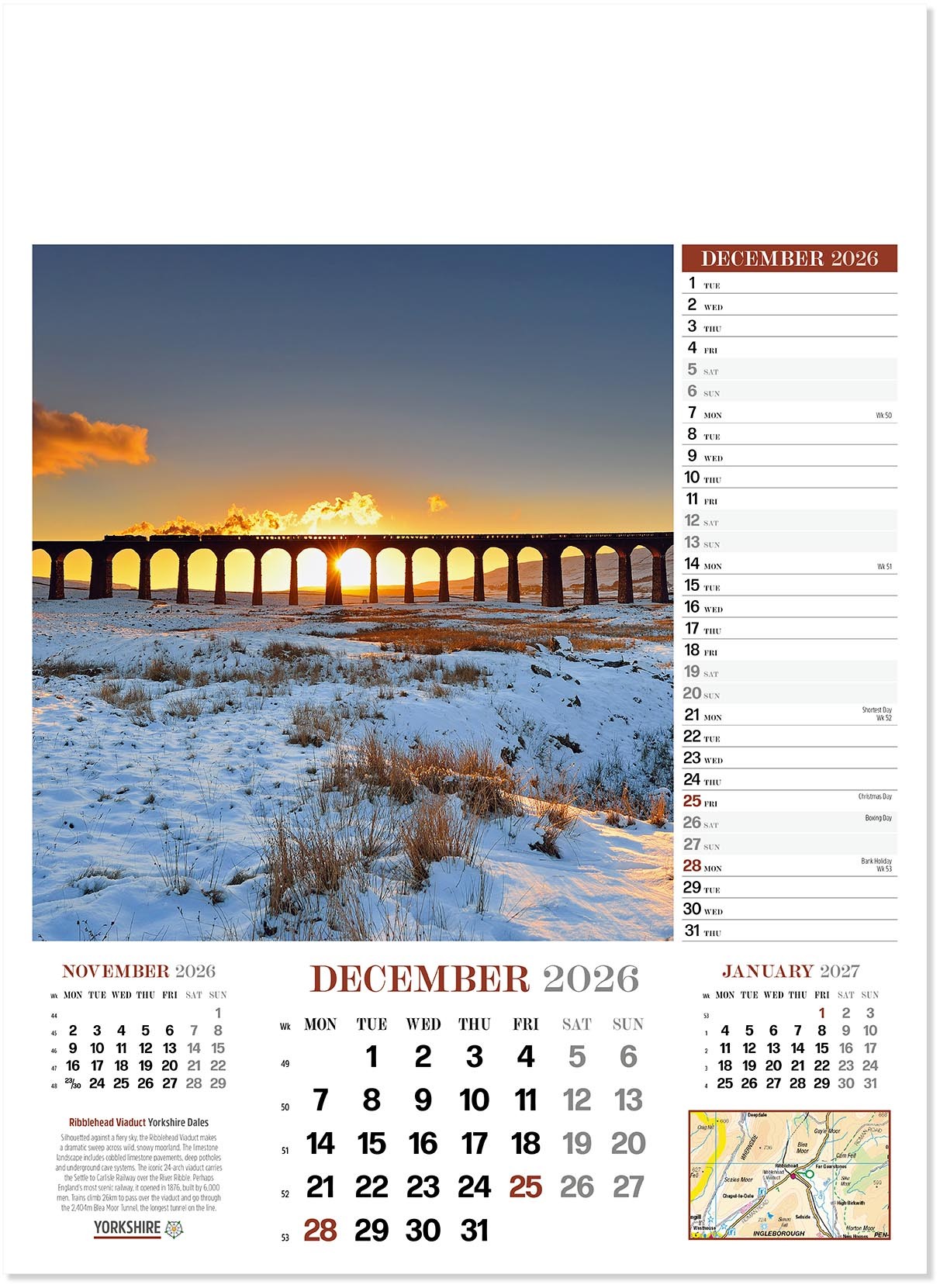 Yorkshire Calendar