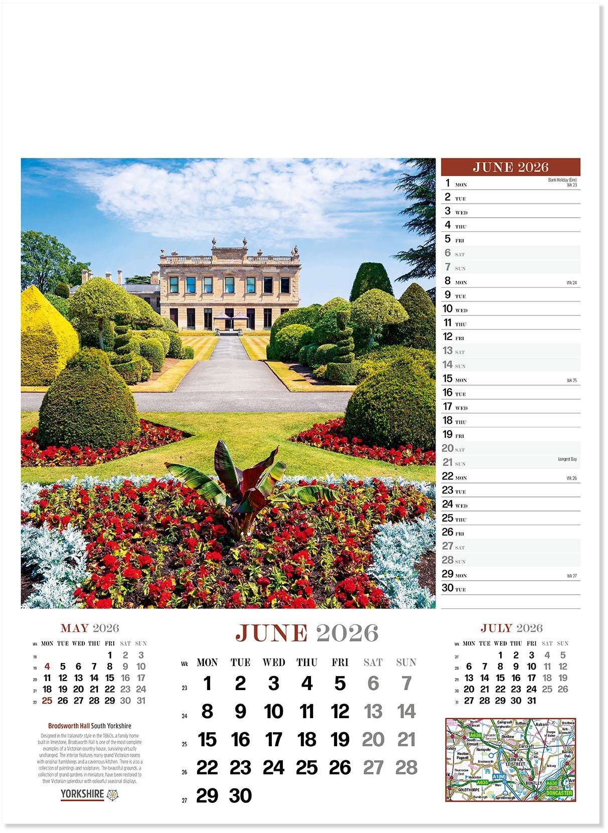 Yorkshire Calendar