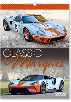 Classic Marques Past and Present Calendar