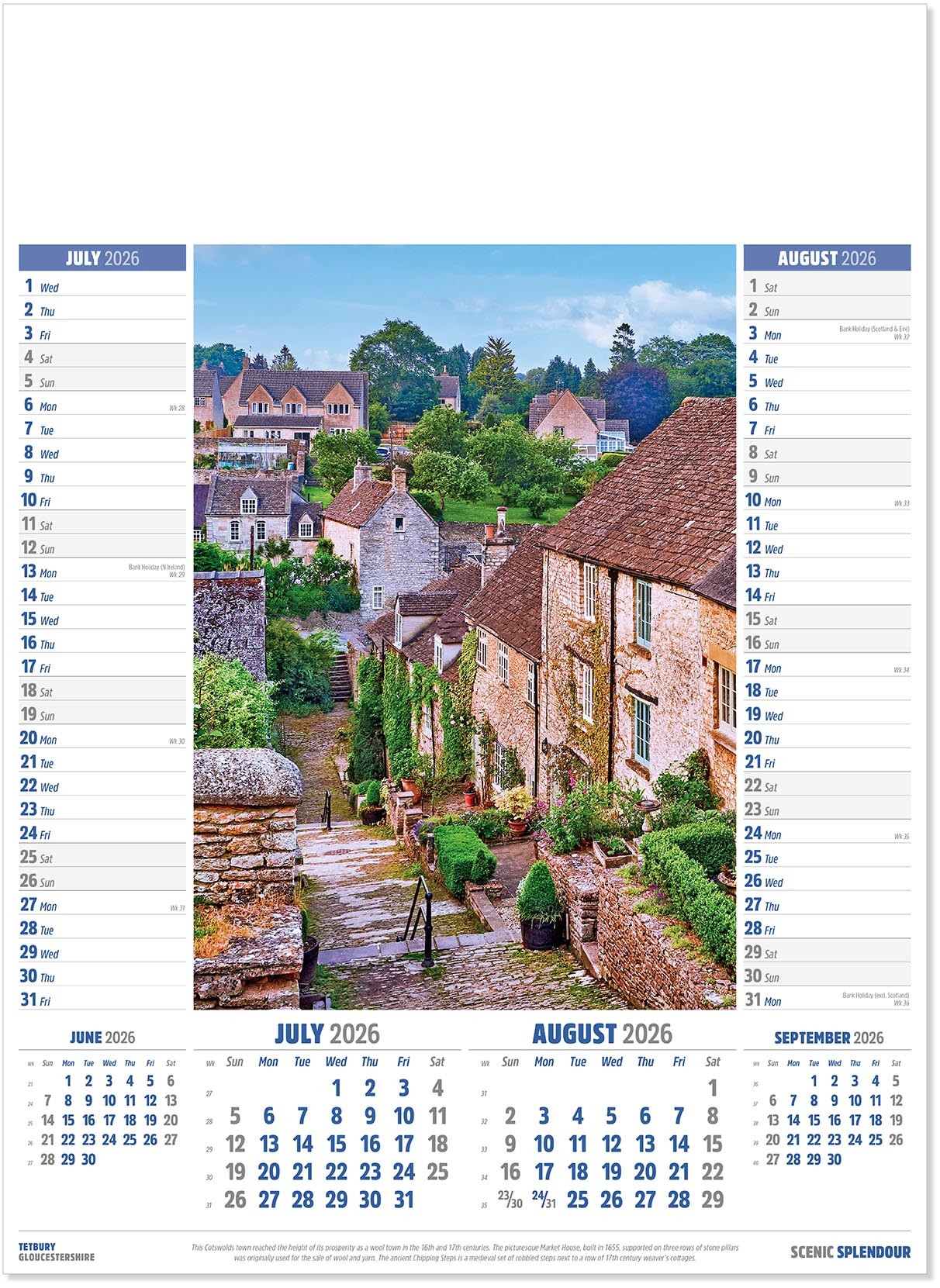 Scenic Splendour Calendar