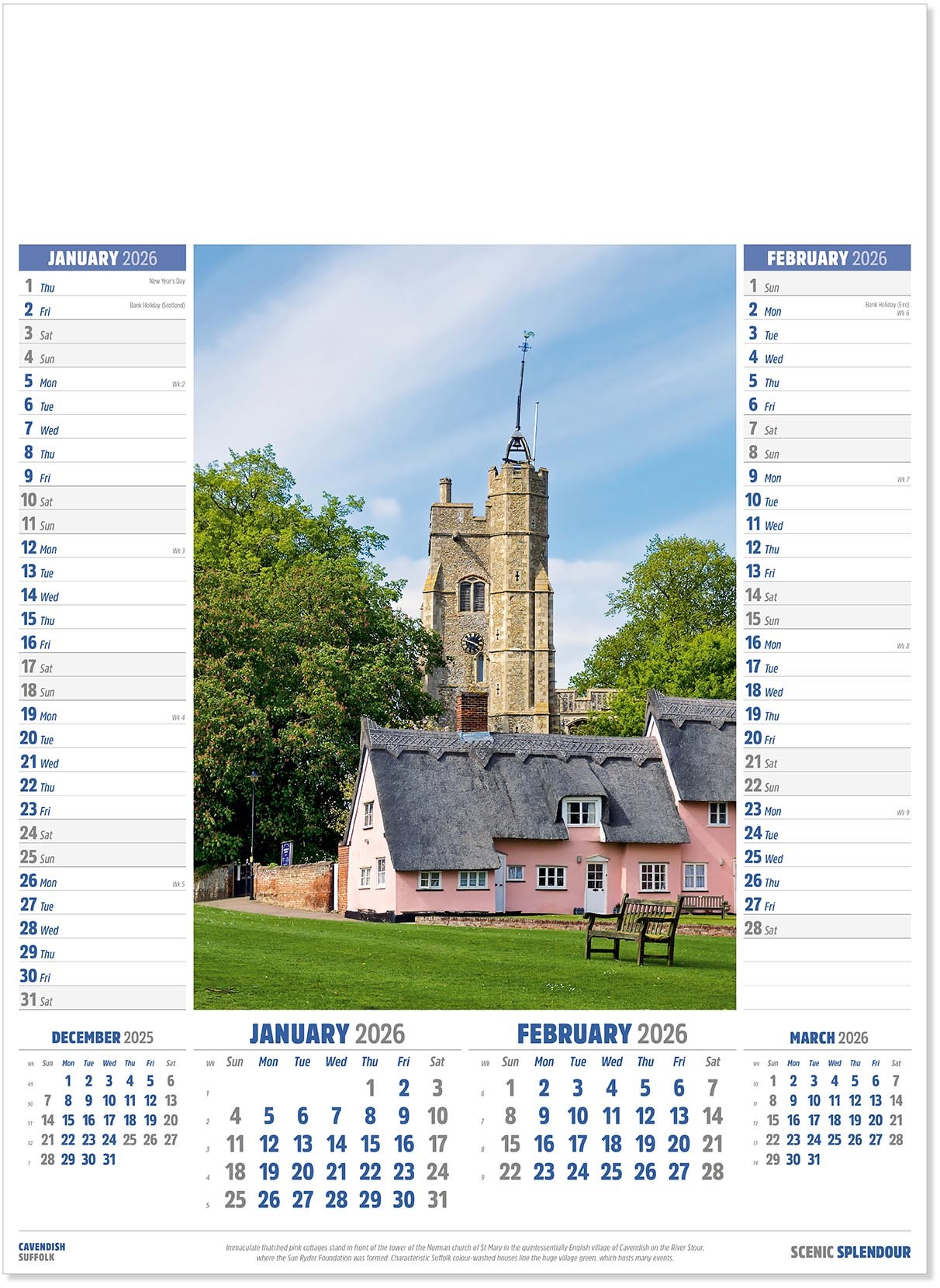 Scenic Splendour Calendar