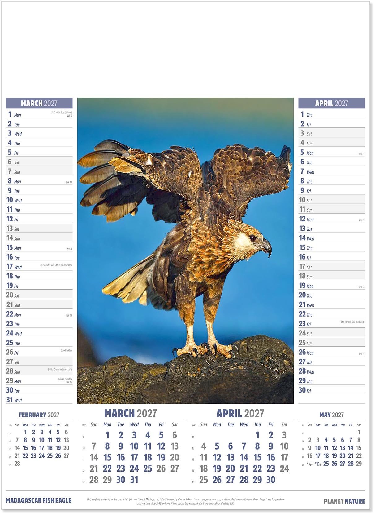Planet Nature Calendar
