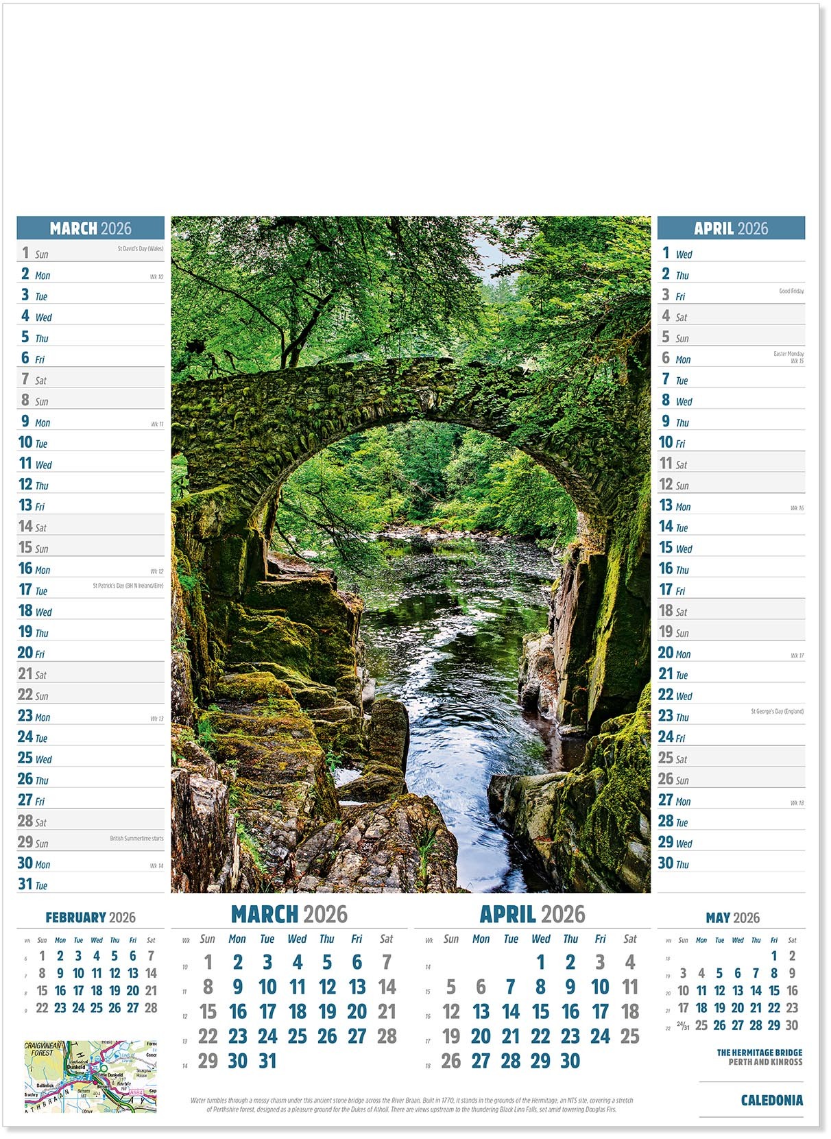 Caledonia Calendar