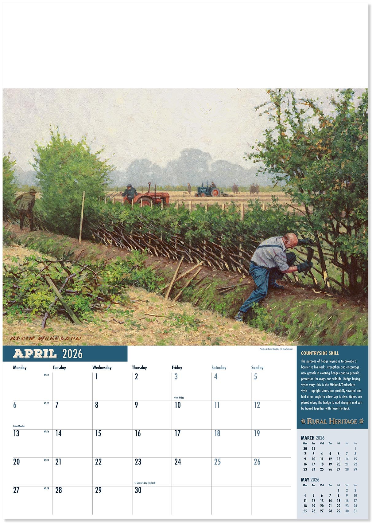 Rural Heritage Calendar