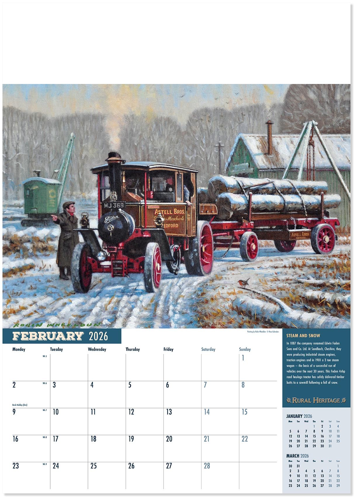 Rural Heritage Calendar