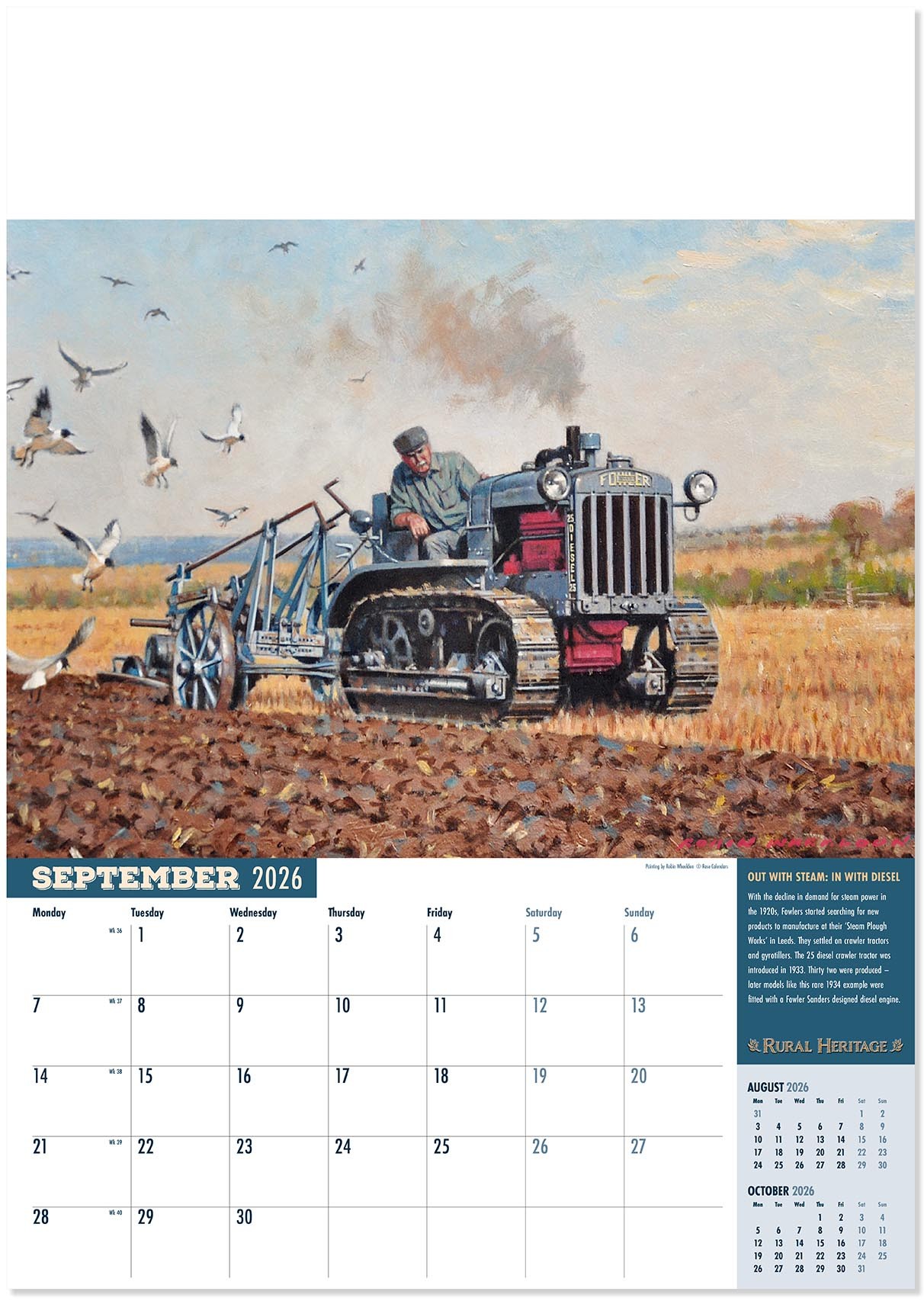 Rural Heritage Calendar