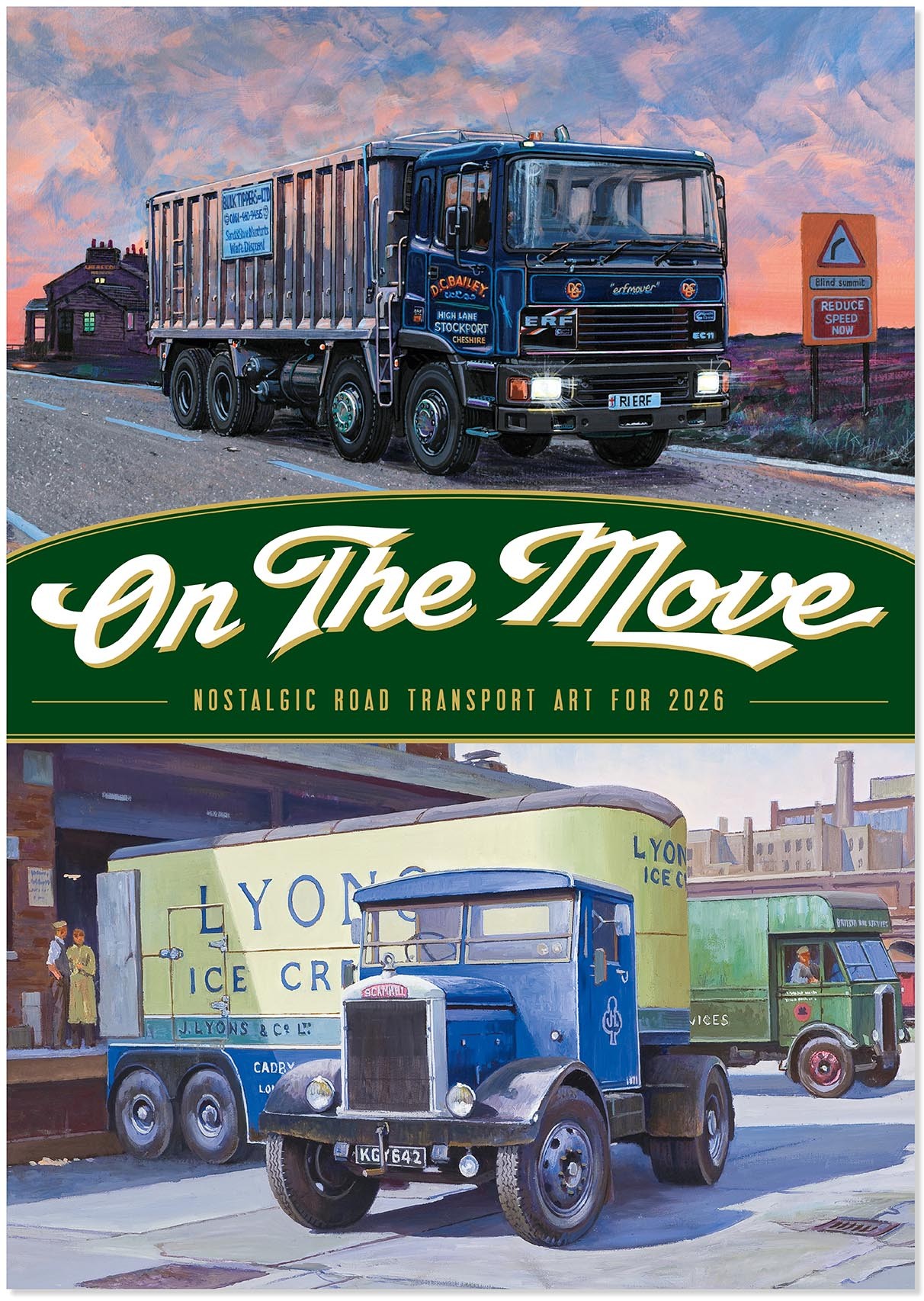 On the Move Wall Calendar