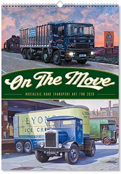On the Move Wall Calendar