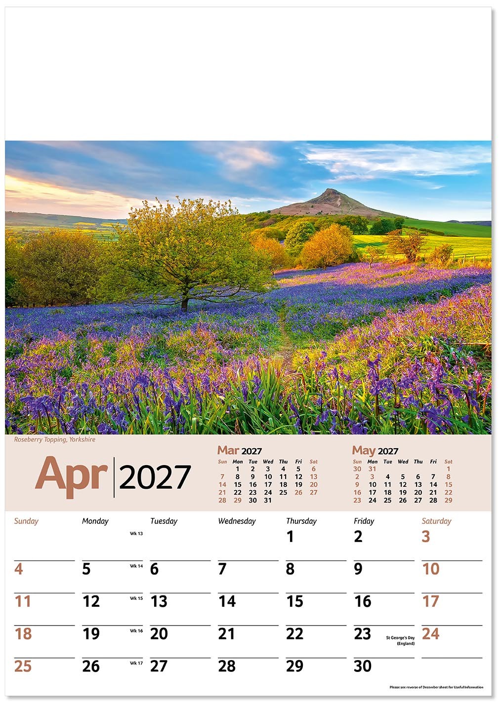 Scenic Memo Calendar