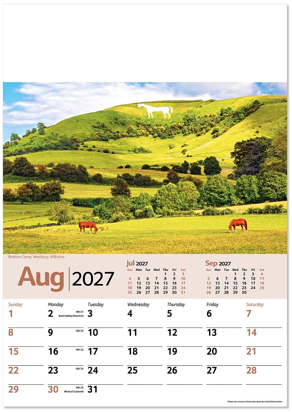 Scenic Memo Calendar