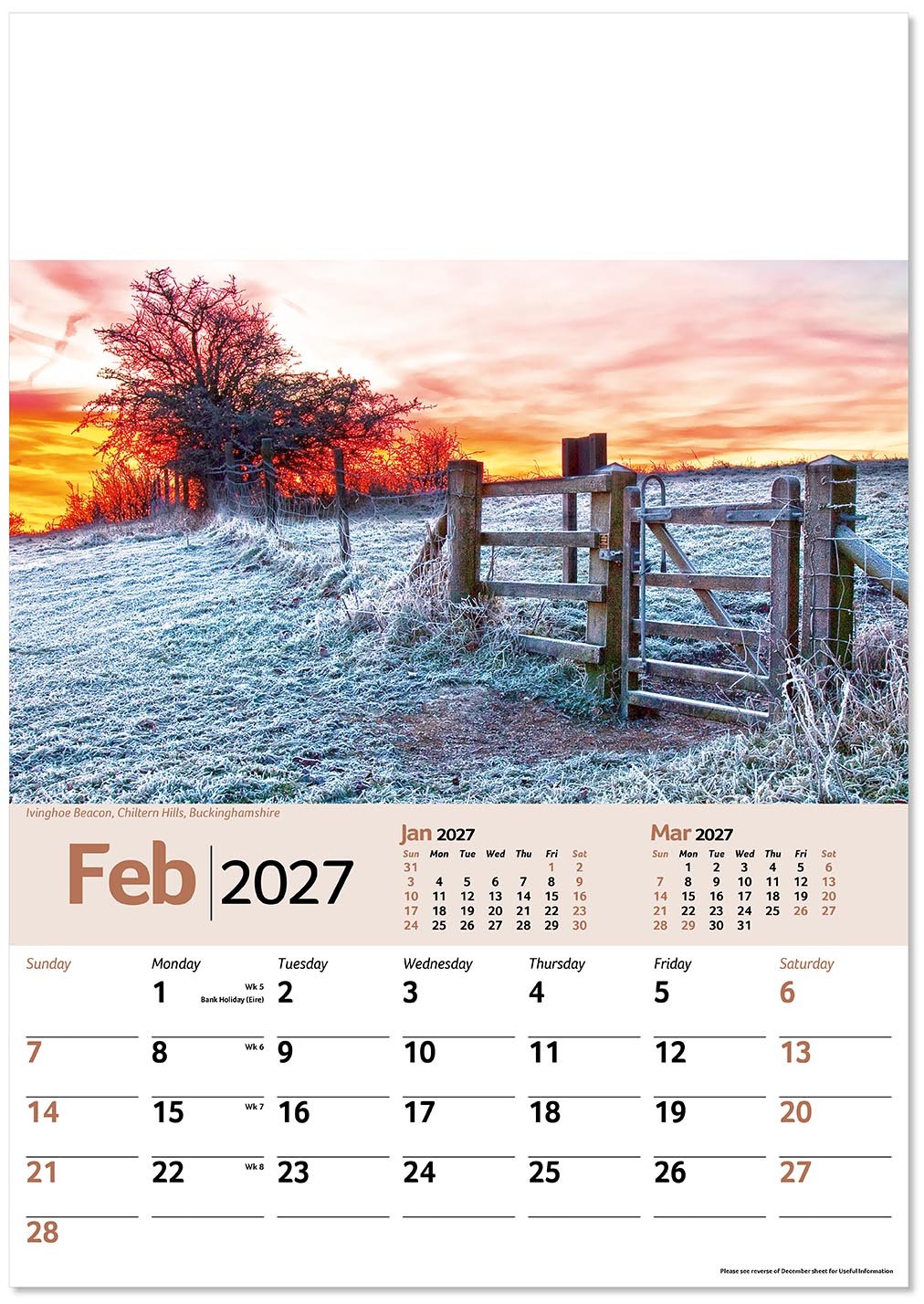 Scenic Memo Calendar