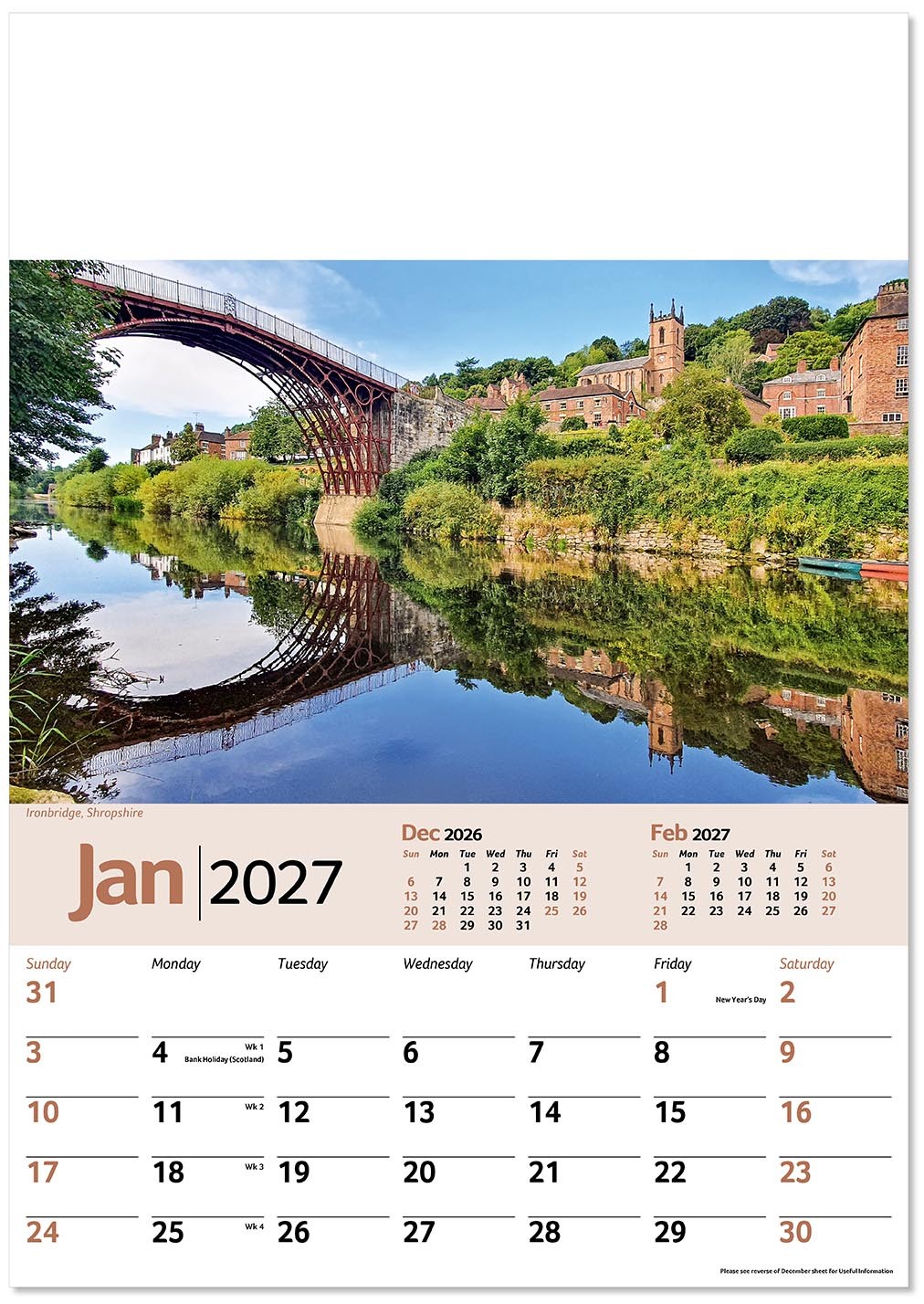 Scenic Memo Calendar