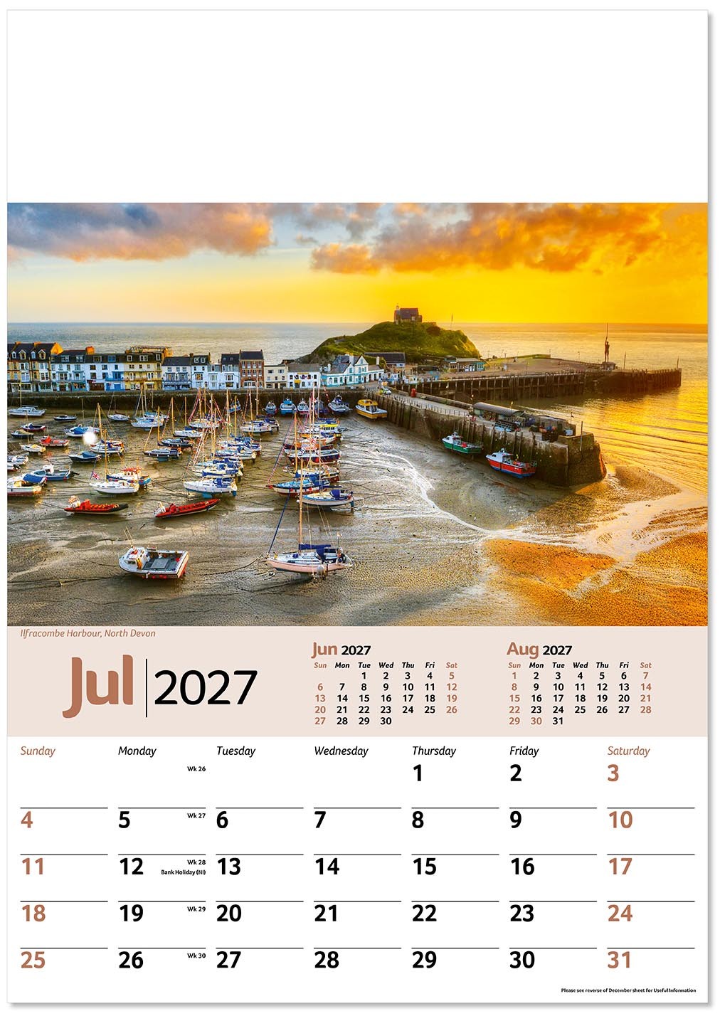 Scenic Memo Calendar