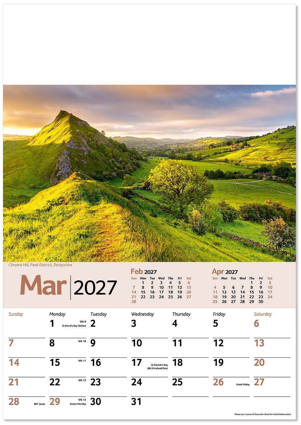 Scenic Memo Calendar