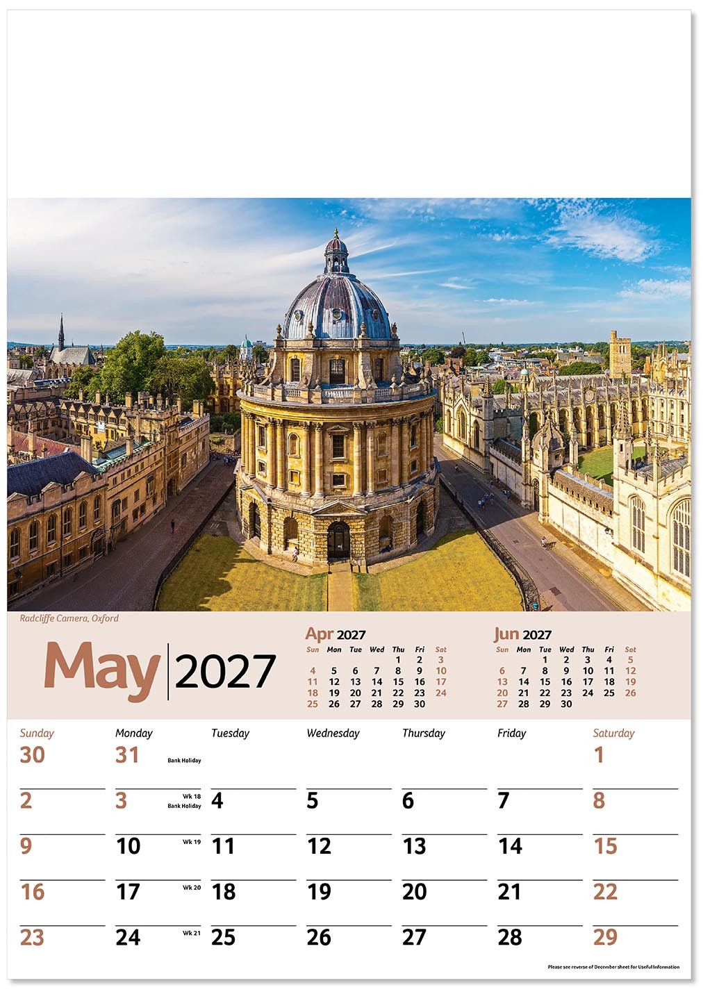 Scenic Memo Calendar