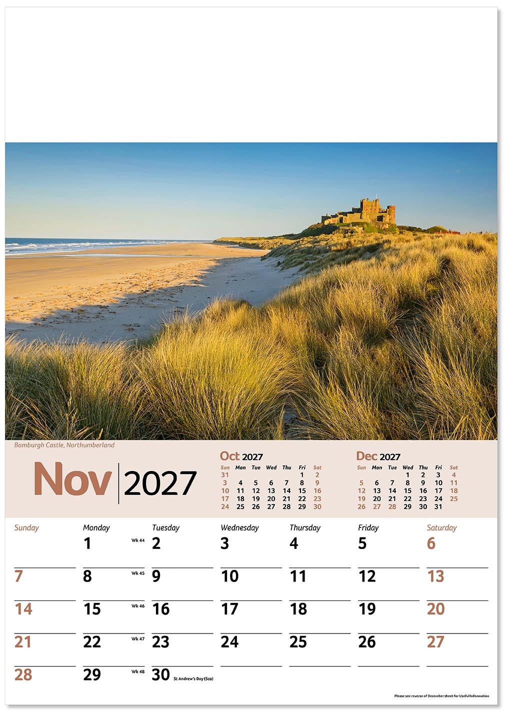 Scenic Memo Calendar