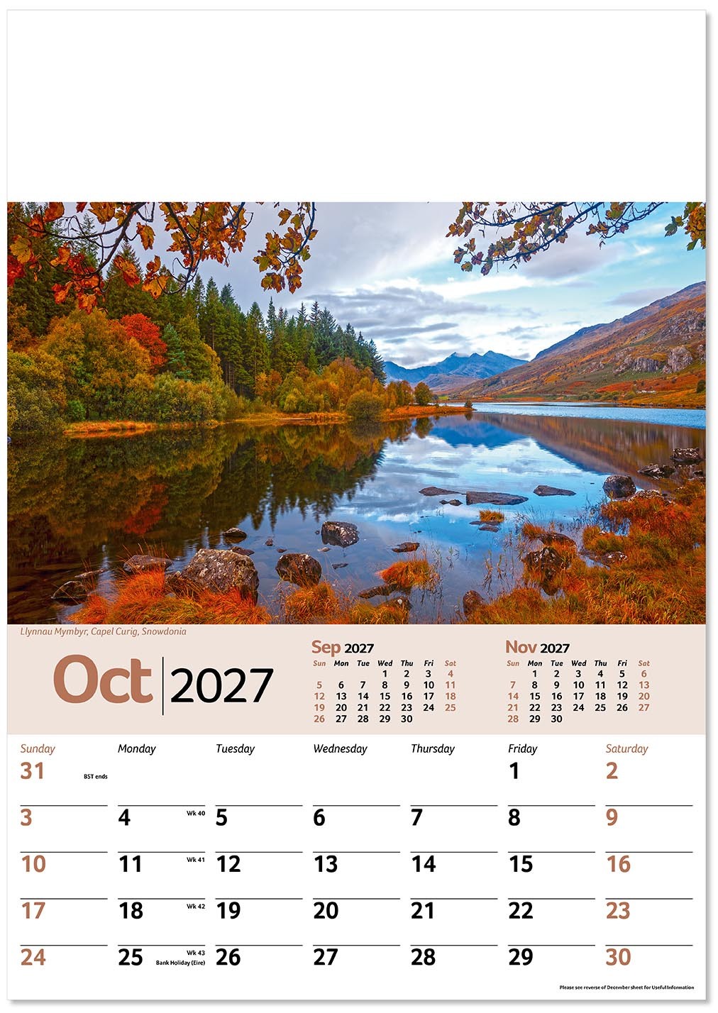 Scenic Memo Calendar